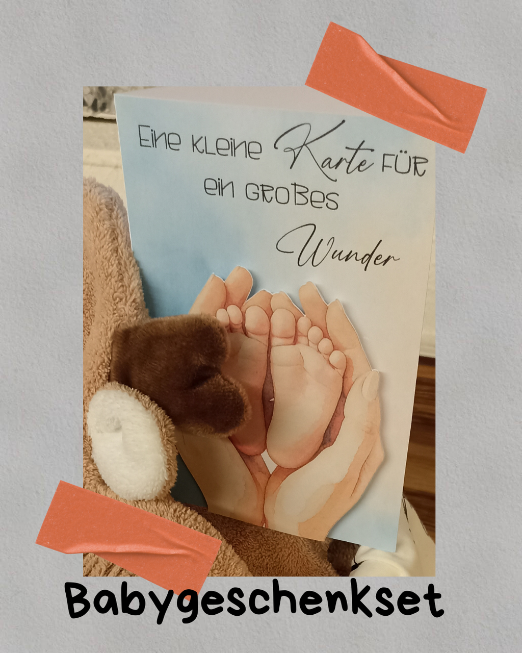 Geschenkset Baby - personalisiertes Geschenkset zur Geburt