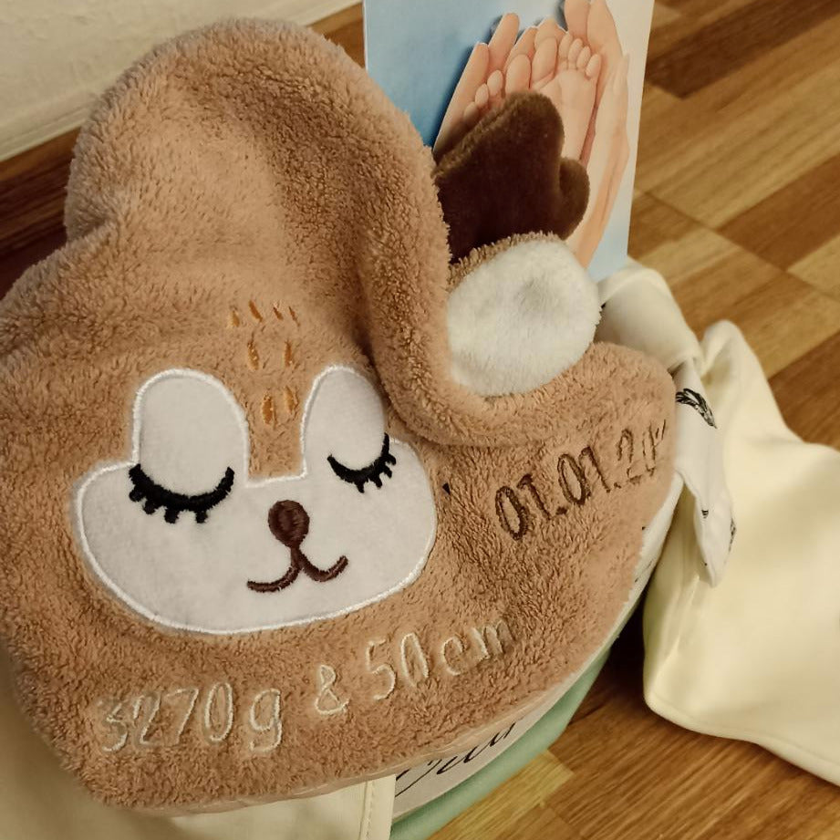 Geschenkset Baby - personalisiertes Geschenkset zur Geburt