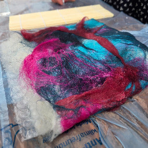 Workshop Nuthetal - kleine Taschen filzen