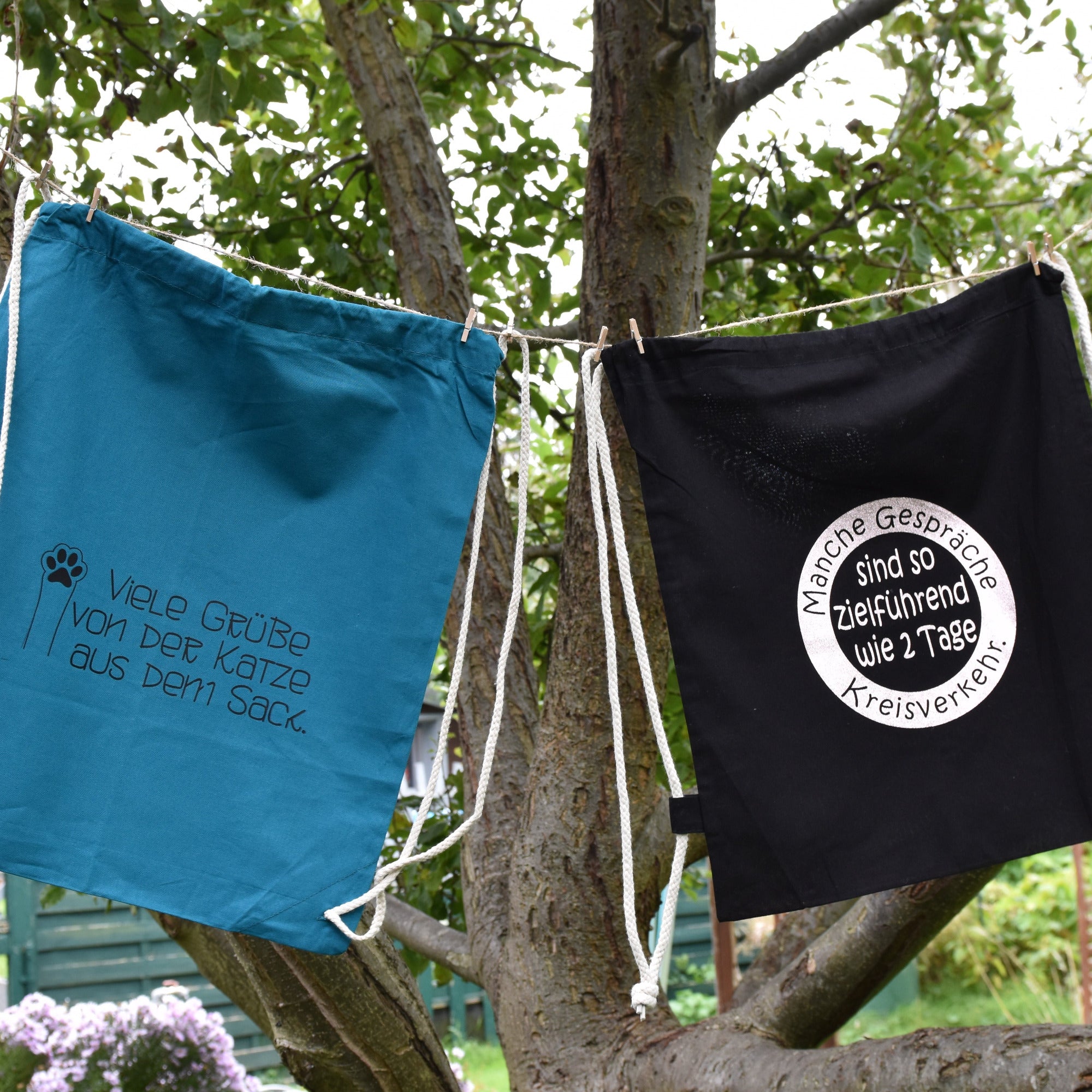 Sportbeutel mit Spruch – dein Statement, dein Style