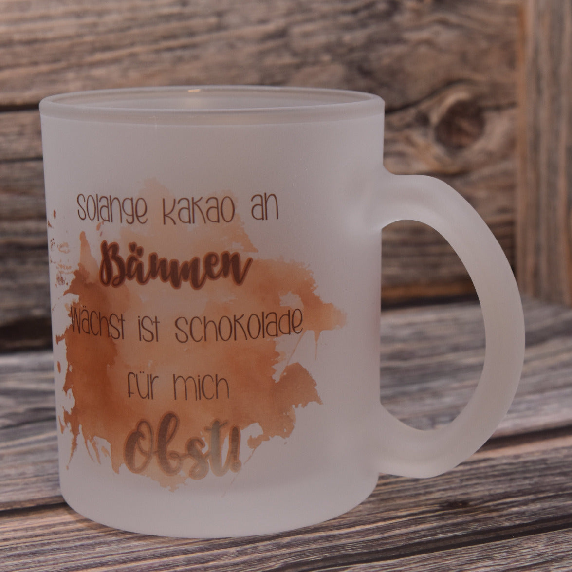 Tasse satiniert Kakao