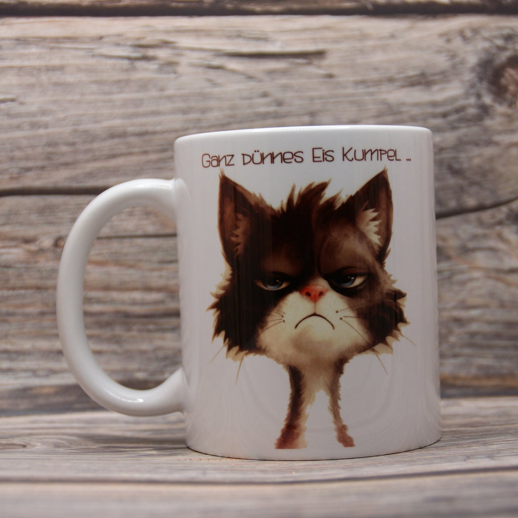 Tasse - ganz dünnes Eis